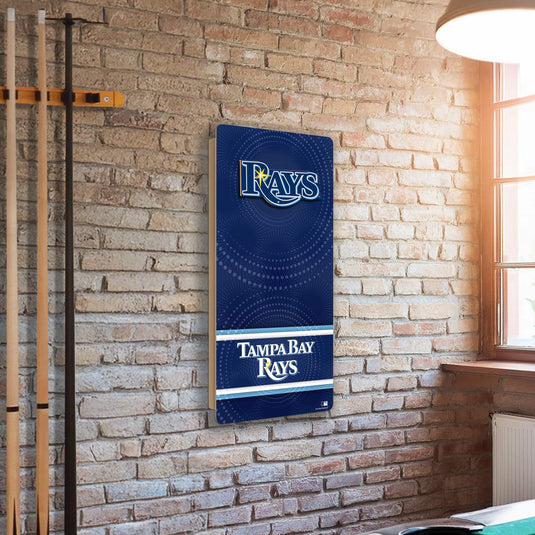 Fan Creations MLB Wall Art thats also Corn Hole - Tampa Bay Rays