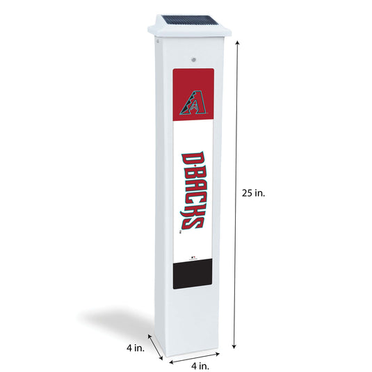 Fan Creations MLB Team Glow Post - Arizona Diamondbacks