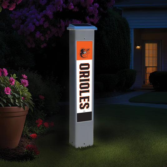 Fan Creations MLB Team Glow Post - Baltimore Orioles
