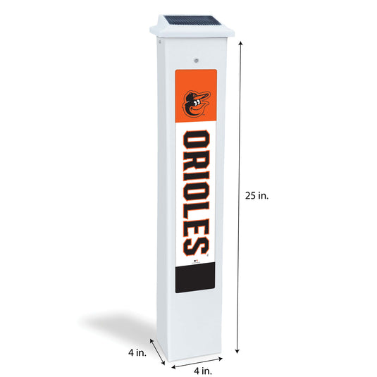 Fan Creations MLB Team Glow Post - Baltimore Orioles