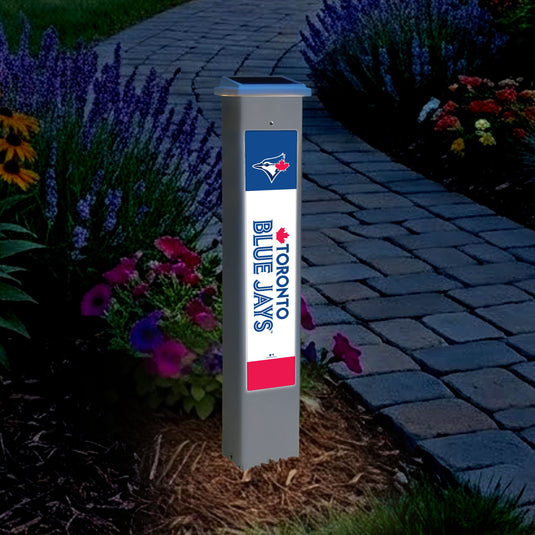 Fan Creations Glow Post MLB Team Glow Post - Toronto Blue Jays