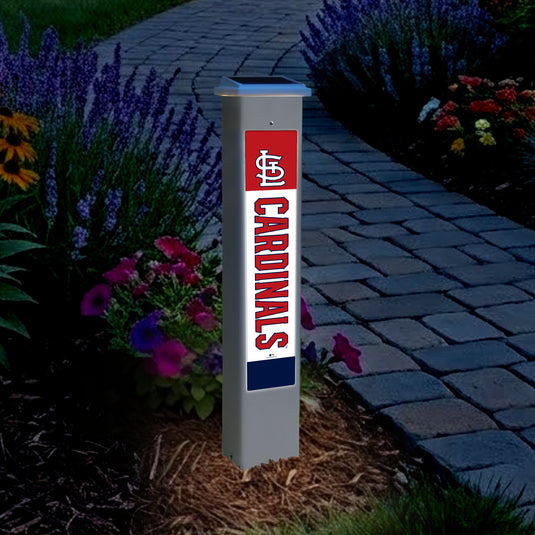 Fan Creations Glow Post MLB Team Glow Post - St. Louis Cardinals