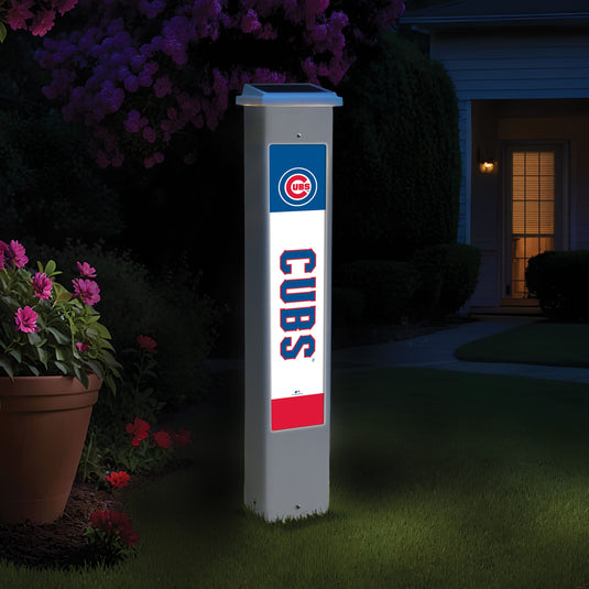 Fan Creations MLB Team Glow Post - Chicago Cubs