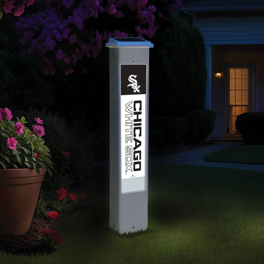 Fan Creations MLB Team Glow Post - Chicago White Sox