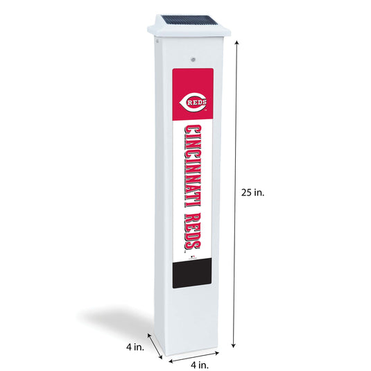 Fan Creations MLB Team Glow Post - Cincinnati Reds