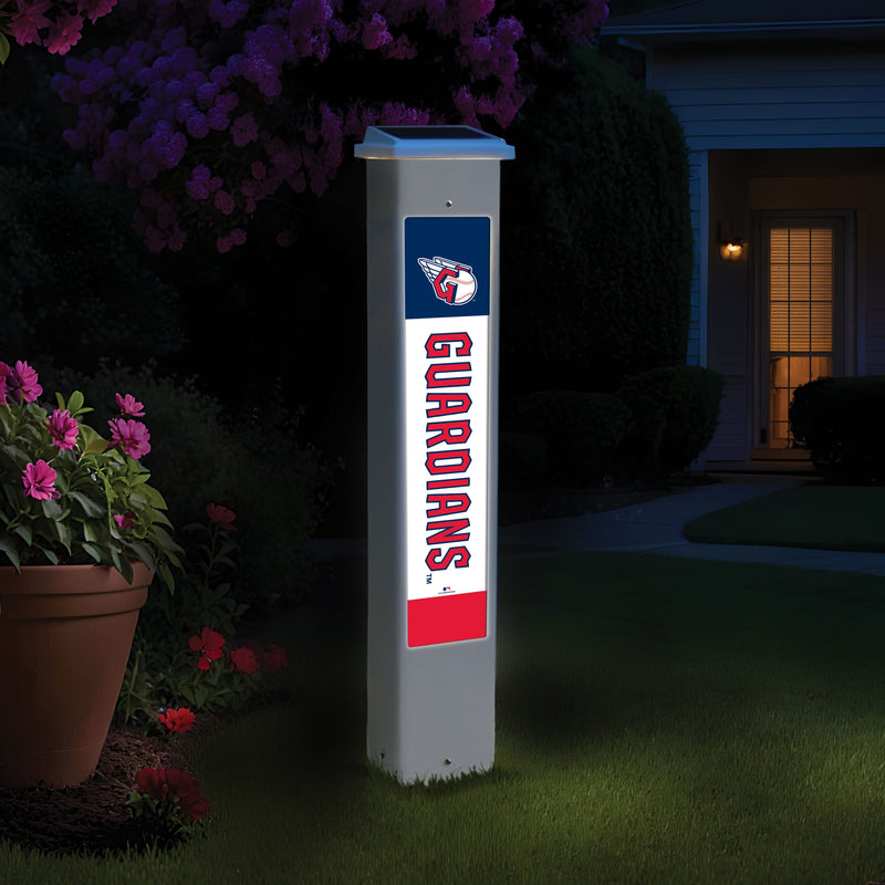 Load image into Gallery viewer, Fan Creations MLB Team Glow Post - Cleveland Guardians
