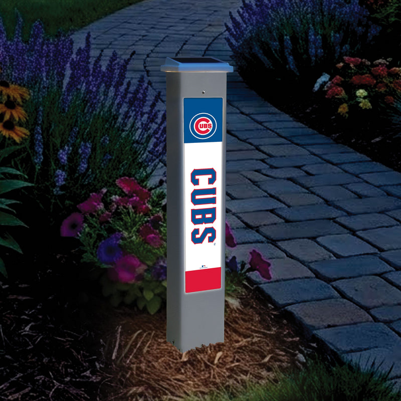 Load image into Gallery viewer, Fan Creations Glow Post MLB Team Glow Post - Chicago Cubs
