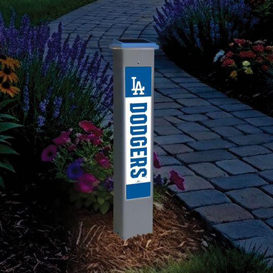 Fan Creations Glow Post MLB Team Glow Post - Los Angeles Dodgers