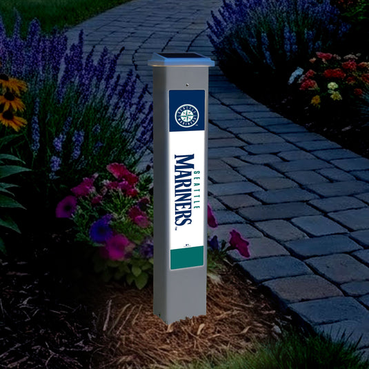 Fan Creations Glow Post MLB Team Glow Post - Seattle Mariners