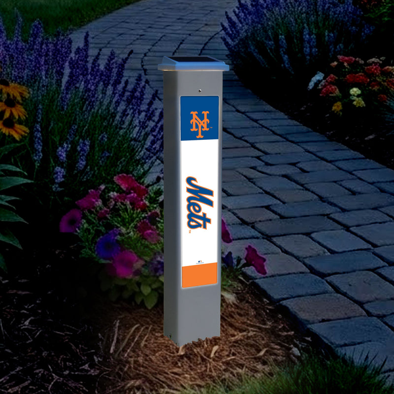Load image into Gallery viewer, Fan Creations Glow Post MLB Team Glow Post - New York Mets
