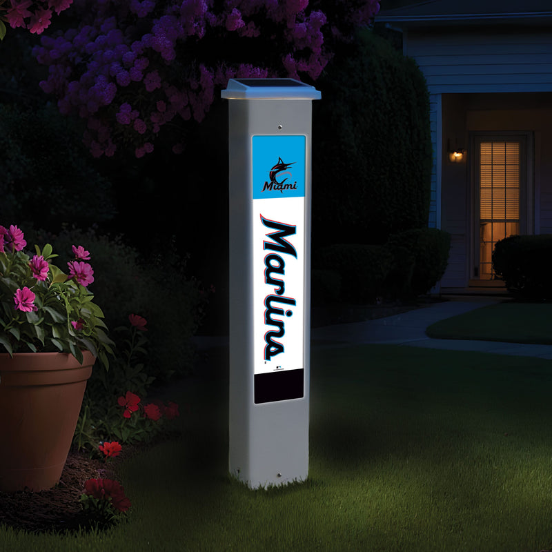 Load image into Gallery viewer, Fan Creations MLB Team Glow Post - Miami Marlins
