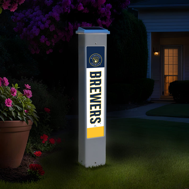 Load image into Gallery viewer, Fan Creations MLB Team Glow Post - Milwaukee Brewers
