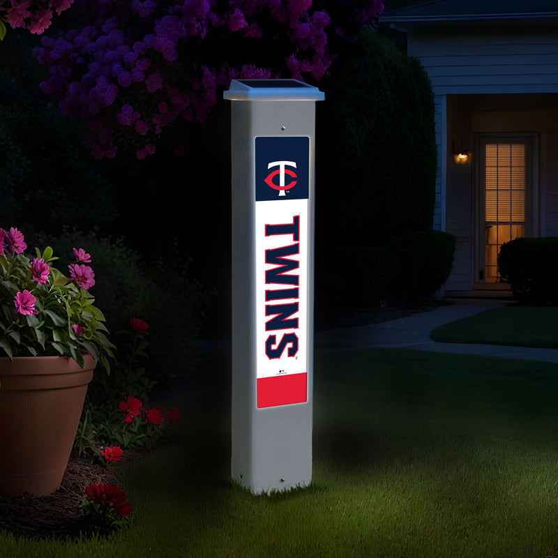 Load image into Gallery viewer, Fan Creations MLB Team Glow Post - Minnesota Twins
