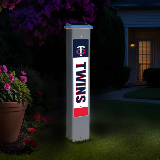 Fan Creations MLB Team Glow Post - Minnesota Twins