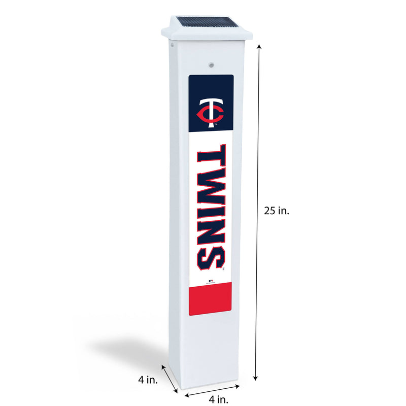 Load image into Gallery viewer, Fan Creations MLB Team Glow Post - Minnesota Twins

