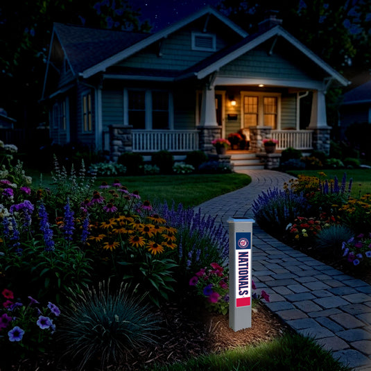 Fan Creations Glow Post MLB Team Glow Post - Washington Nationals