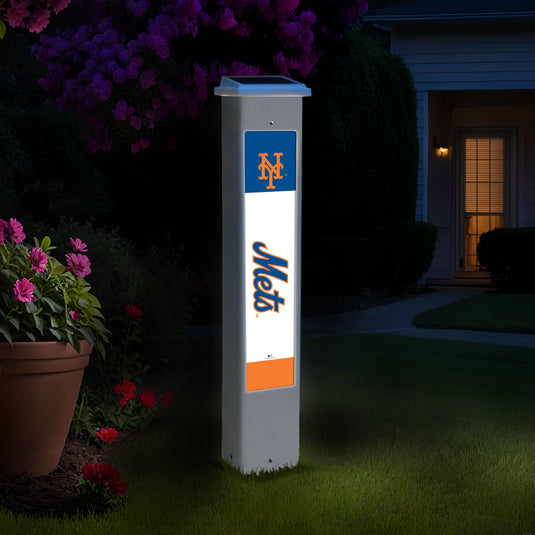 Fan Creations MLB Team Glow Post - New York Mets
