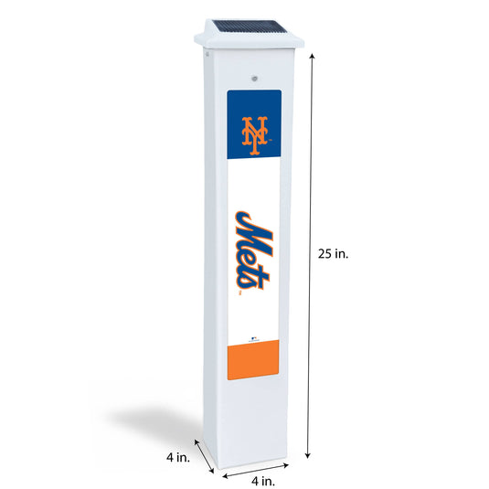 Fan Creations MLB Team Glow Post - New York Mets