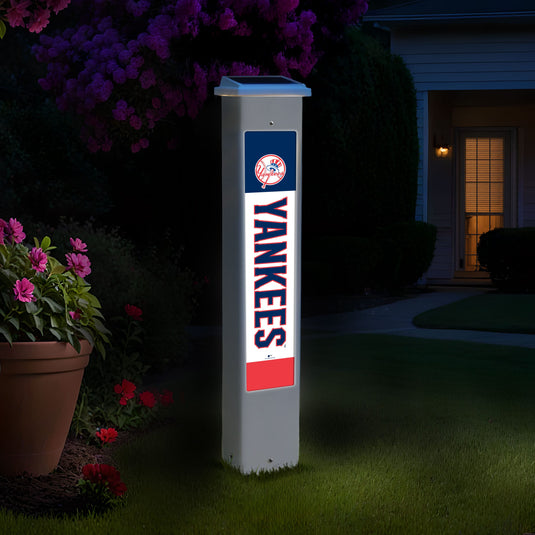 Fan Creations MLB Team Glow Post - New York Yankees