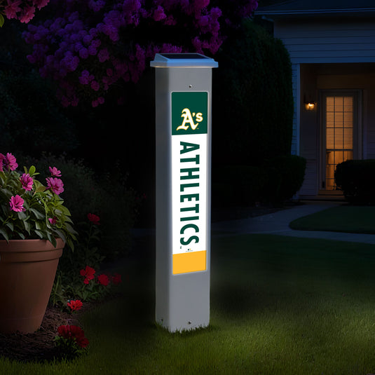 Fan Creations MLB Team Glow Post - Oakland Athletics