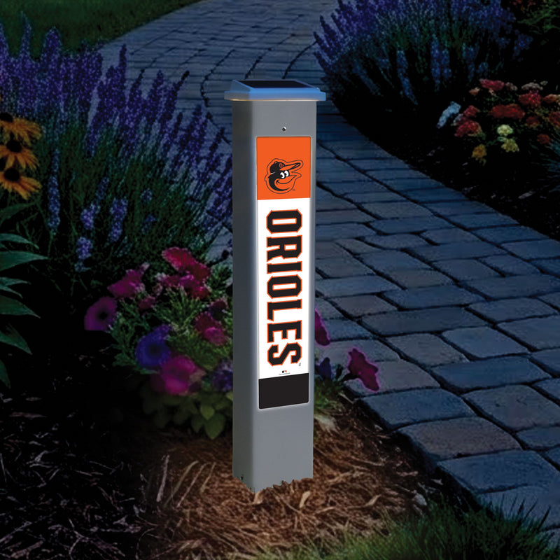 Load image into Gallery viewer, Fan Creations Glow Post MLB Team Glow Post - Baltimore Orioles
