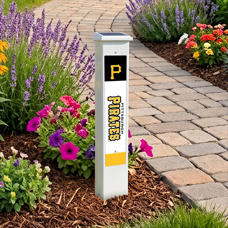 Load image into Gallery viewer, Fan Creations Glow Post MLB Team Glow Post - Pittsburgh Pirates
