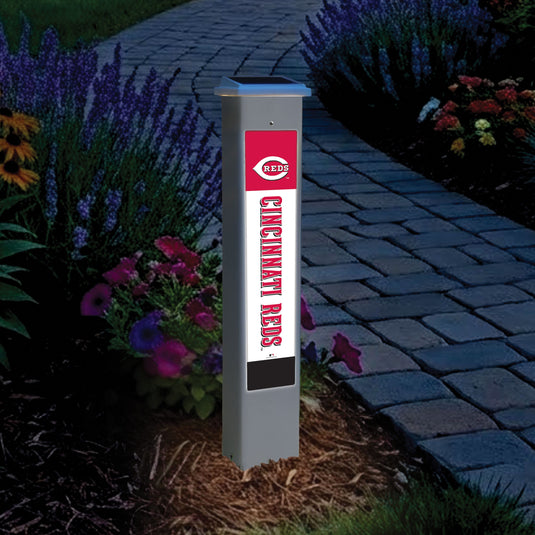 Fan Creations Glow Post MLB Team Glow Post - Cincinnati Reds