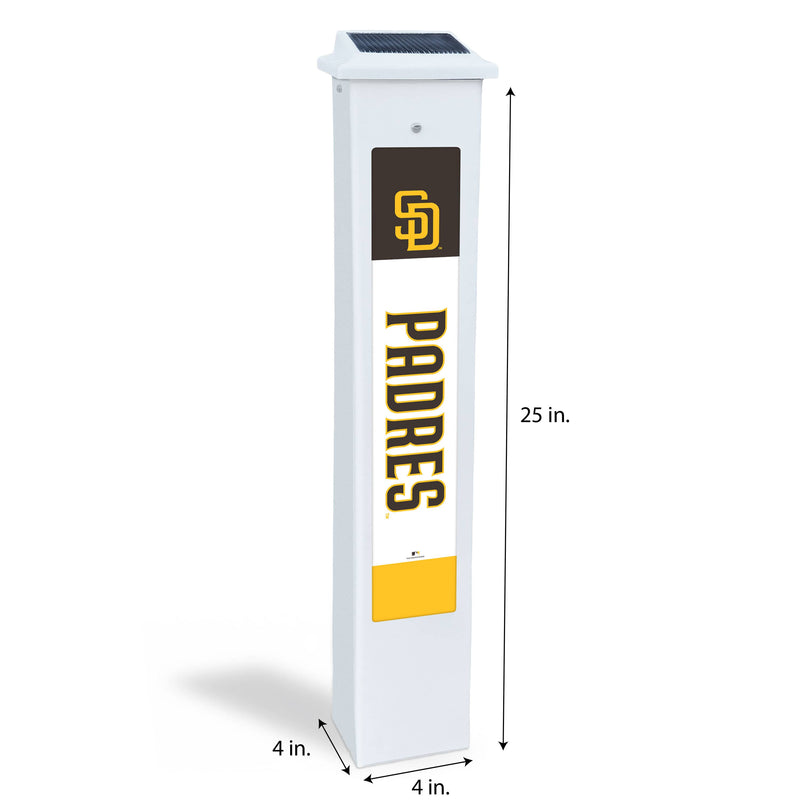 Load image into Gallery viewer, Fan Creations MLB Team Glow Post - San Diego Padres
