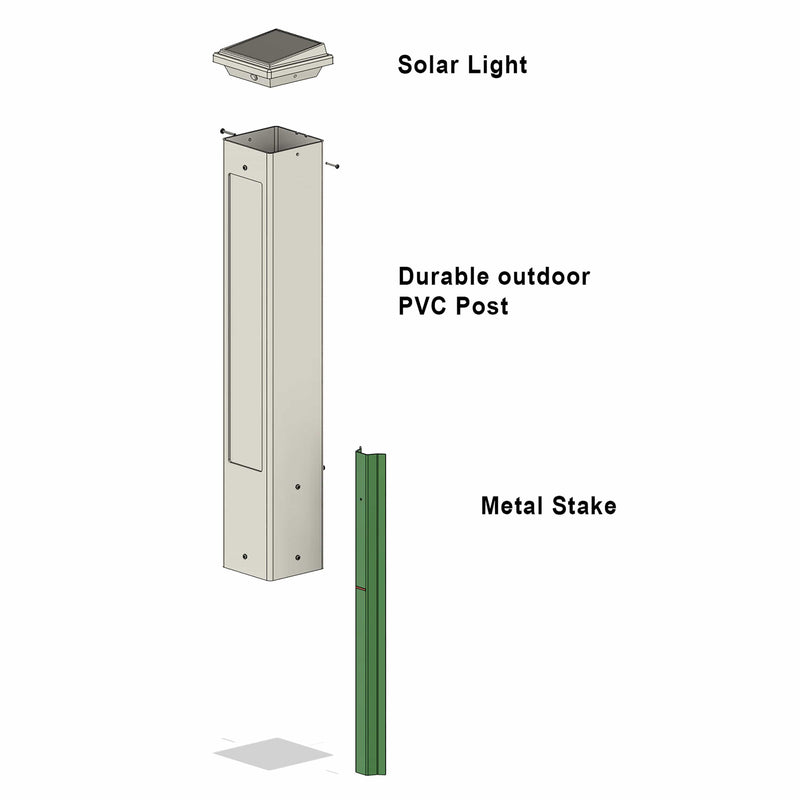 Load image into Gallery viewer, Fan Creations MLB Team Glow Post - San Diego Padres
