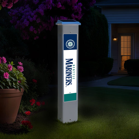 Fan Creations MLB Team Glow Post - Seattle Mariners
