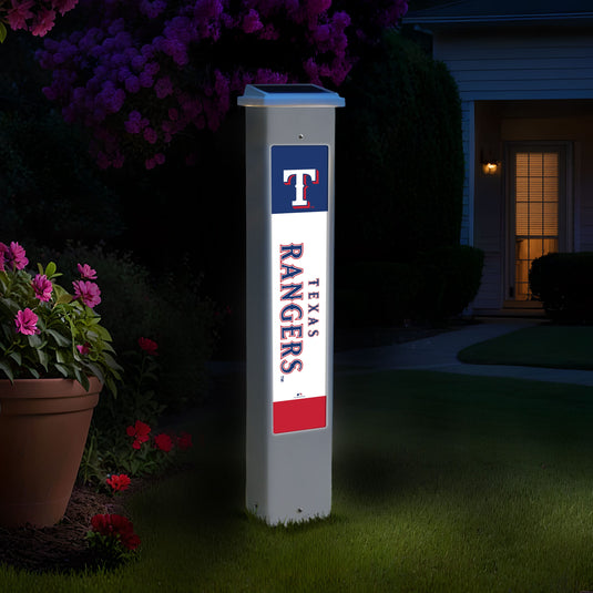 Fan Creations MLB Team Glow Post - Texas Rangers