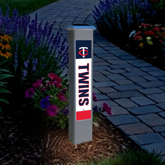 Fan Creations Glow Post MLB Team Glow Post - Minnesota Twins