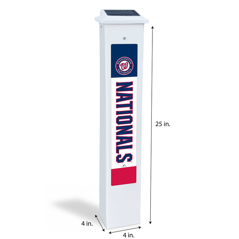 Load image into Gallery viewer, Fan Creations MLB Team Glow Post -Washington Nationals
