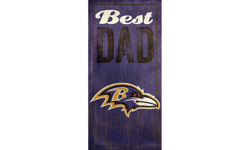 Fan Creations Wall Decor Baltimore Ravens Best Dad Sign