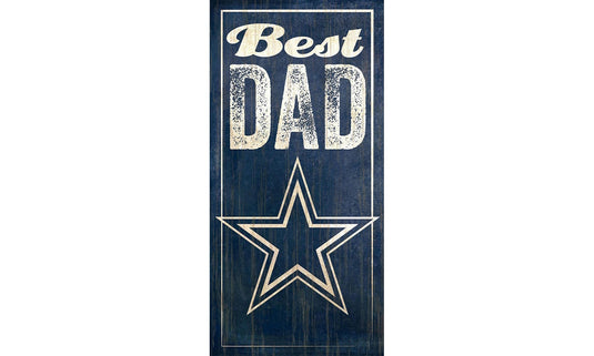 Fan Creations Wall Decor Dallas Cowboys Best Dad Sign