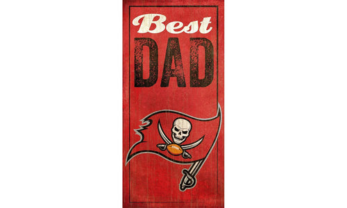 Fan Creations Wall Decor Tampa Bay Buccaneers Best Dad Sign