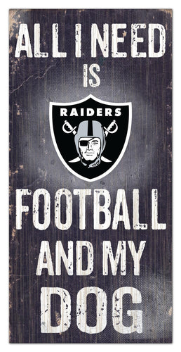 Fan Creations 6x12 Sign Las Vegas Raiders My Dog 6x12 Sign