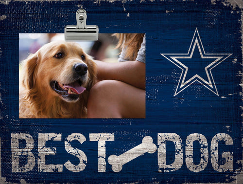 Fan Creations Desktop Stand Dallas Cowboys Best Dog Clip Frame