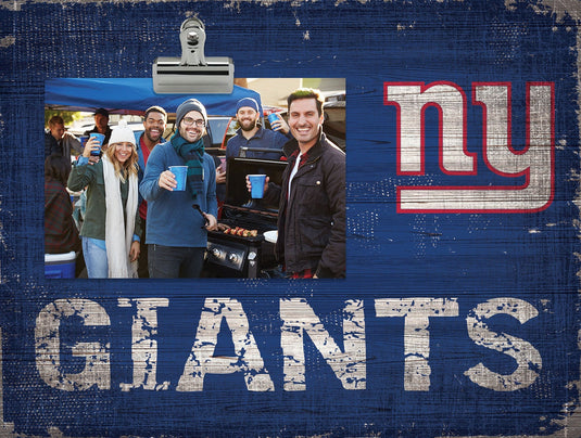 Fan Creations Desktop Stand New York Giants Team Clip Frame