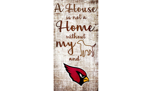 Fan Creations Wall Decor Arizona Cardinals A House Is Not A Home Sign
