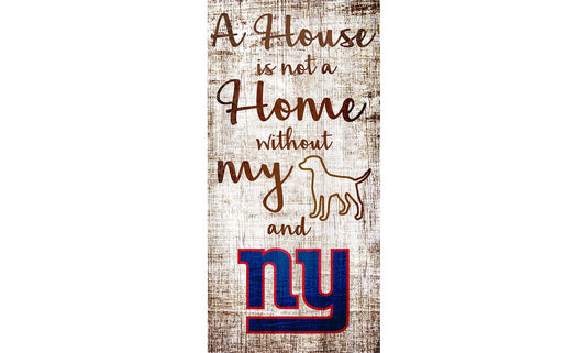 Fan Creations Wall Decor New York Giants A House Is Not A Home Sign