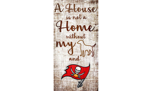 Fan Creations Wall Decor Tampa Bay Buccaneers A House Is Not A Home Sign