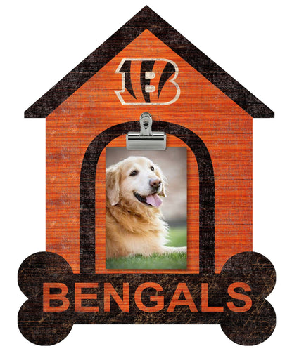 Fan Creations Clip Frame Cincinnati Bengals Dog Bone House Clip Frame