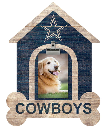 Fan Creations Clip Frame Dallas Cowboys Dog Bone House Clip Frame