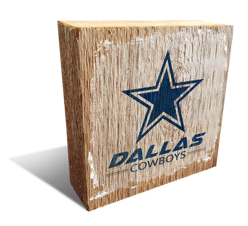 Fan Creations Desktop Stand Dallas Cowboys Team Logo Block