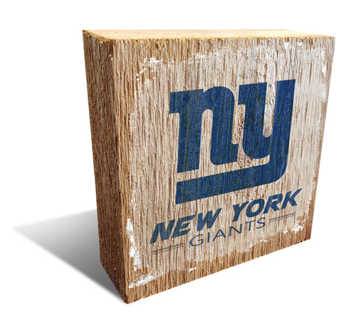 Fan Creations Desktop Stand New York Giants Team Logo Block