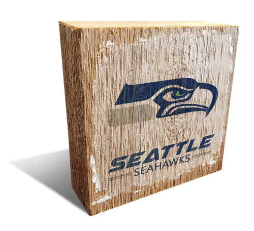Fan Creations Desktop Stand Seattle Seahawks Team Logo Block