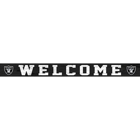 Fan Creations Strips Las Vegas Raiders 16in. Welcome Strip