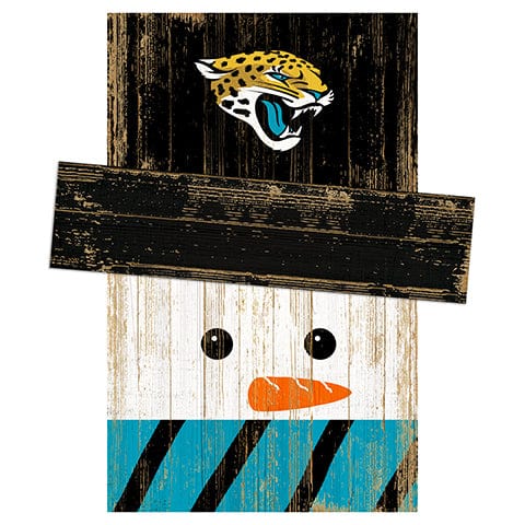 Fan Creations Large Holiday Head Jacksonville Jaguars Snowman Head