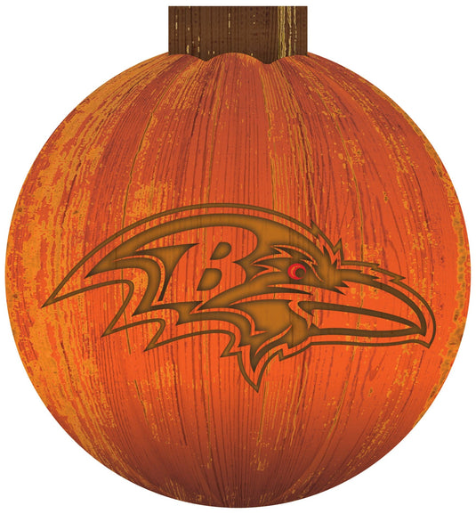 Fan Creations Decor Furniture Baltimore Ravens Halloween Wall Art 12in